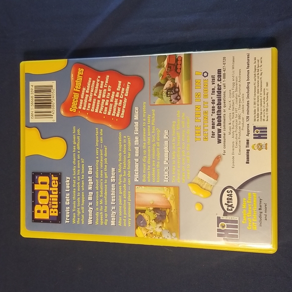 Bob the Builder Getting the Job Done on DVD Video - Picture 3 of 3